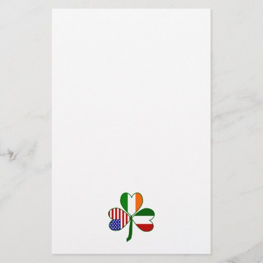 Italiaanse Klaver Briefpapier (Voorkant)
