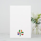 Italiaanse Klaver Briefpapier (Staand voorkant)