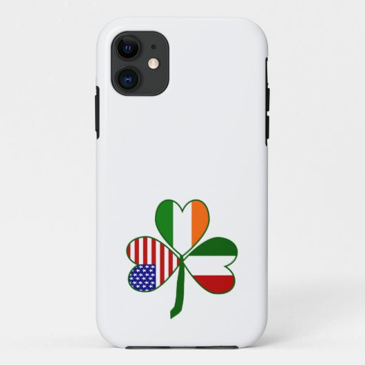 Italiaanse Klaver Case-Mate iPhone Case (Achterkant)
