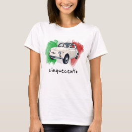 Italiaanse kleine auto t-shirt