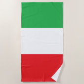 "Italiaanse kleuren" keukenhanddoek Strandlaken (Voorkant)