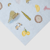 Italiaanse kleurrijke waterverf patterned tissuepapier (Detail)