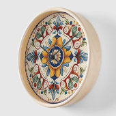 Italiaanse klok voor keramisch ontwerp op Sicilië (Hoek)