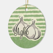 Italiaanse knoflookversiering keramisch ornament (Links)