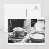 Italiaanse koffiestijl briefkaart (Voorkant / Achterkant)