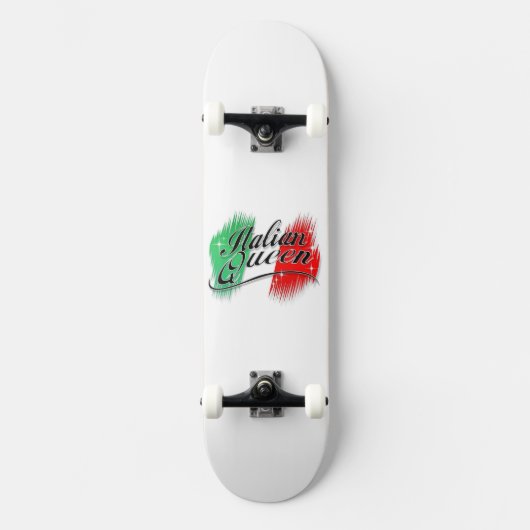 Italiaanse koningin skateboard (Voorkant)