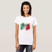 Italiaanse koningin t-shirt (Voorkant volledig)