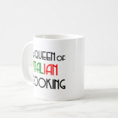 italiaanse kookkoningin koffiemok (Voorkant links)