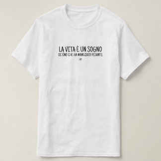 Italiaanse krankzinnige grap t-shirt