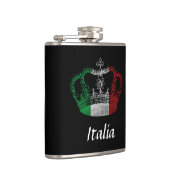 Italiaanse Kroonvlag Italiaanse fles Heupfles (Rechts)