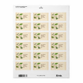 Italiaanse kruiden aanpassen etiket (Full Sheet)