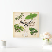 Italiaanse kruiden, Basil, Oregano, peterselie, kn Vierkante Klok (Huis)