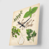 Italiaanse kruiden, Basil, Oregano, peterselie, kn Vierkante Klok (Hoek)