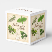 Italiaanse kruiden Favor Box Bedankdoosjes (Achterkant)