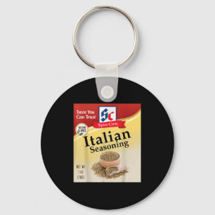 Italiaanse kruidenmengeling specerij kostuum feest sleutelhanger