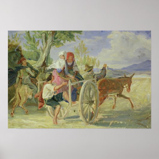 Italiaanse kunst poster (Voorkant)