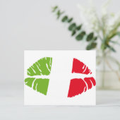 italiaanse kus briefkaart (Staand voorkant)