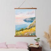 Italiaanse kust hangend wandkleed (Slaapkamer)