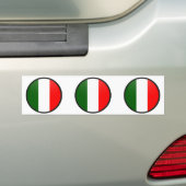 Italiaanse kwaliteitslabel bumpersticker (Op auto)
