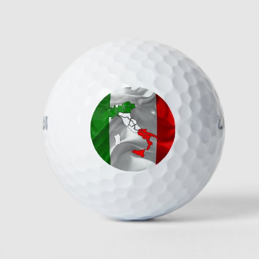 Italiaanse laars golfballen (Voorkant)