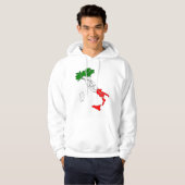 Italiaanse laars hoodie (Voorkant volledig)