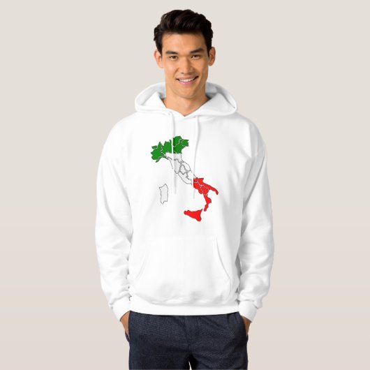 Italiaanse laars hoodie (Voorkant volledig)