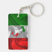 Italiaanse laars sleutelhanger (achterkant)