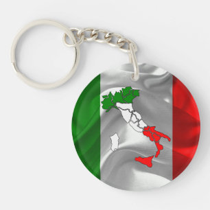 Italiaanse laars sleutelhanger