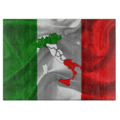 Italiaanse laars snijplank (Voorkant)