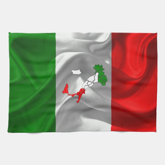 Italiaanse laars theedoek (Horizontaal)