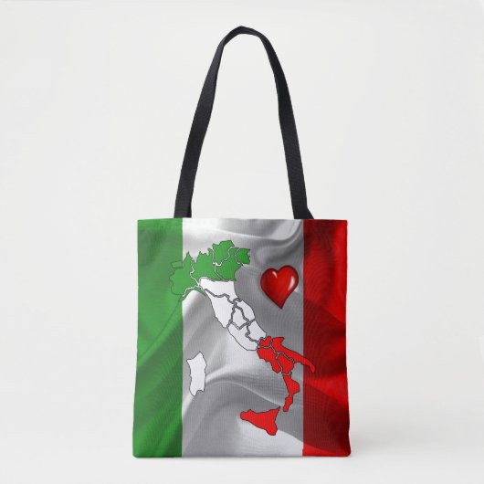 Italiaanse laars tote bag (Voorkant)