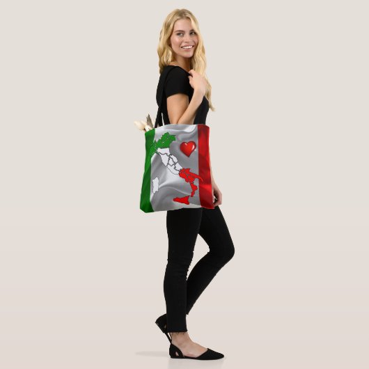 Italiaanse laars tote bag (Op model)