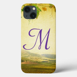 Italiaanse Landelijke Wijnmakerij Monogram IPAD Ca Case-Mate iPhone Case