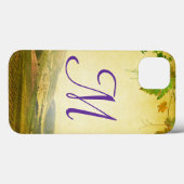 Italiaanse Landelijke Wijnmakerij Monogram IPAD Ca Case-Mate iPhone Case (Achterkant (horizontaal))