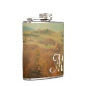 Italiaanse landenkant Rollin Monogram Whiskey Flas Heupfles (Rechts)