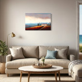 Italiaanse Landschap Canvas Print