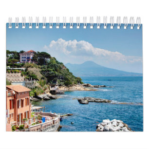 Italiaanse landschapsseizoenen kalender