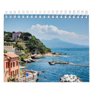 Italiaanse landschapsseizoenen kalender