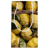 Italiaanse leemten in een mandje klein cadeauzakje (Voorkant)