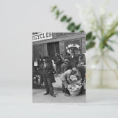 Italiaanse leespeddlers: 1900 briefkaart (Staand voorkant)