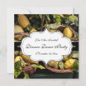 Italiaanse legerluiers in een mand kaart (Achterkant)