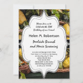 Italiaanse legerluiers in een mand kaart (Achterkant)