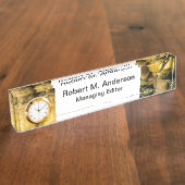 Italiaanse legerluiers in een mand naambordje (Zijkant)