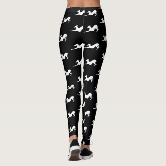 Italiaanse Leggings van de Greyhoundfabletiek (Achterkant)