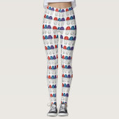 Italiaanse Leggings voor voedselhulp met scheuren  (Voorkant)