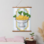 Italiaanse Lemon Bowl Keuken Print | kust Hangend Wandkleed (Slaapkamer)