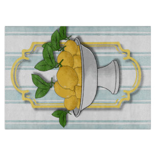 Italiaanse Lemon Bowl Keuken Print   kust Snijplank