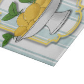 Italiaanse Lemon Bowl Keuken Print | kust Snijplank (Hoek)