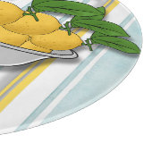 Italiaanse Lemon Bowl Keuken Print | kust Snijplank (Hoek)