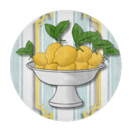 Italiaanse Lemon Bowl Keuken Print | kust Snijplank
